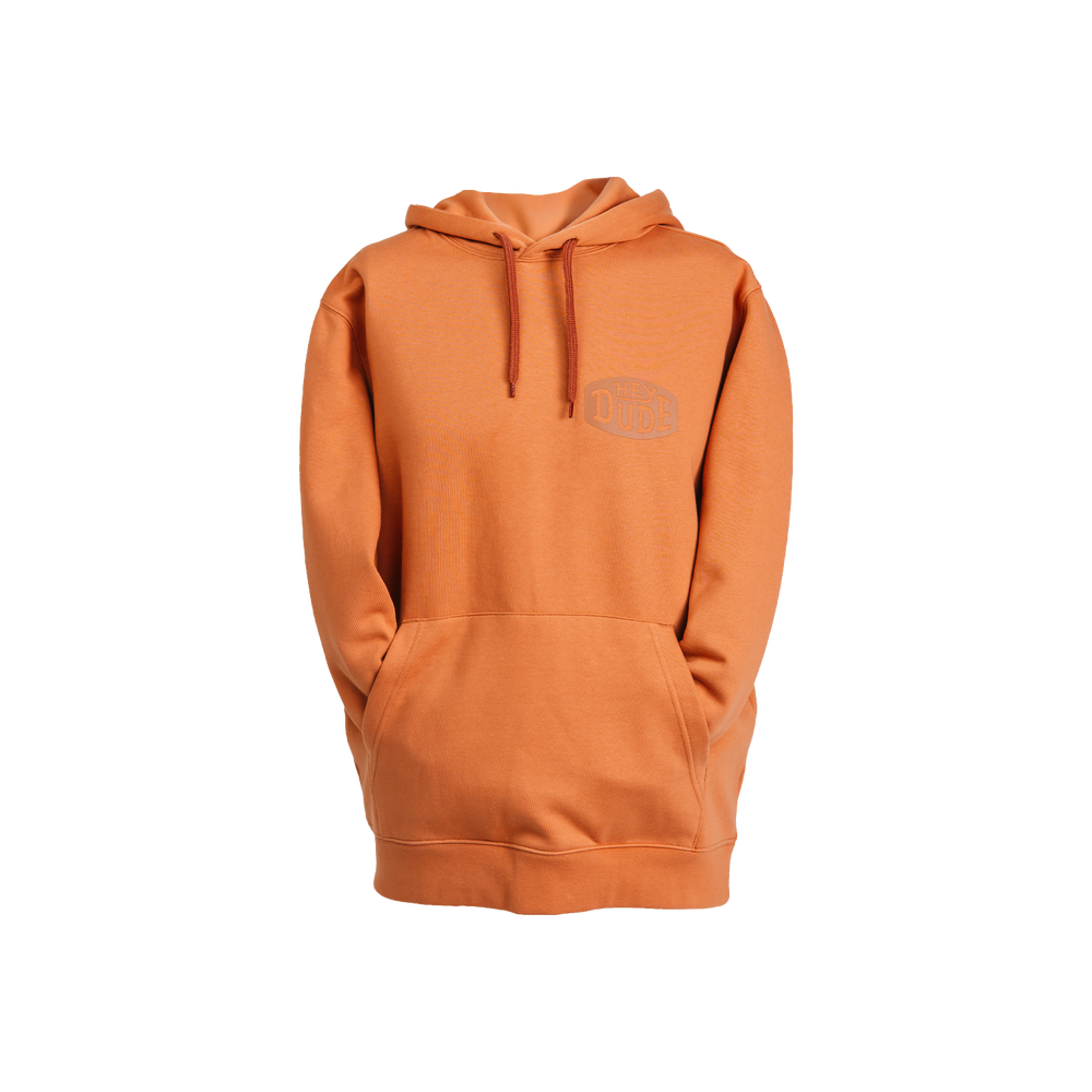 Adult Unisex Hoodie Front Logo Autumn Leaf