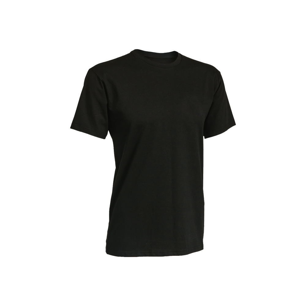 Adult Unisex Back Logo Tee Black