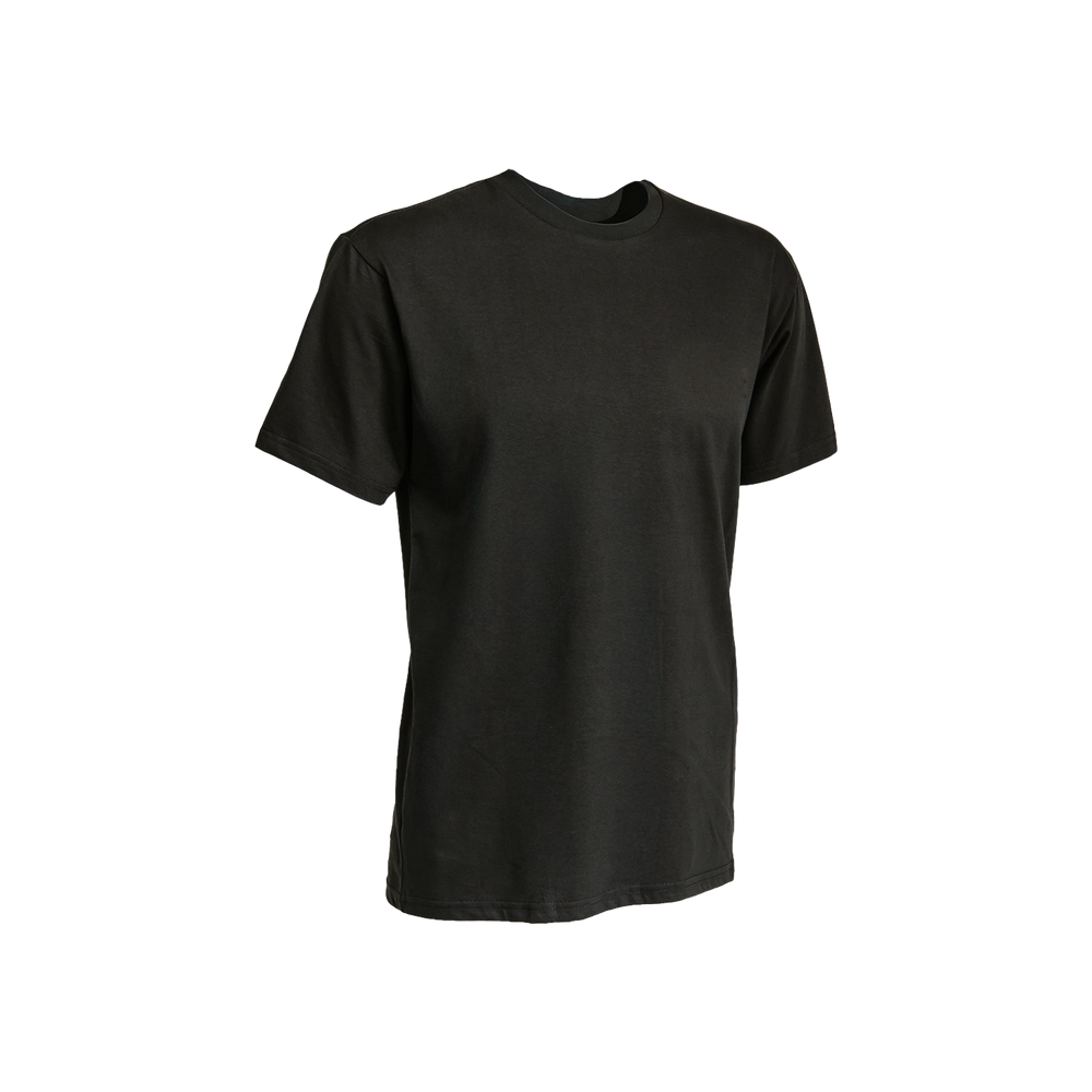 Adult Unisex Back Logo Tee Asphalt