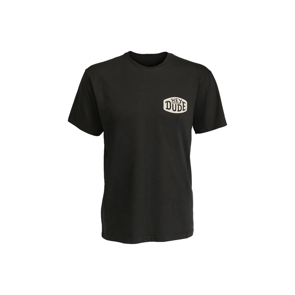 Adult Unisex Front Logo Tee Asphalt