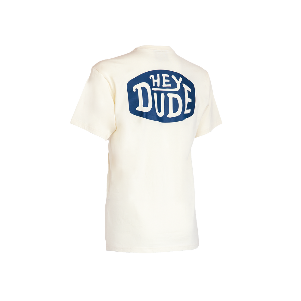 Adult Unisex Back Logo Tee Turtle Dove