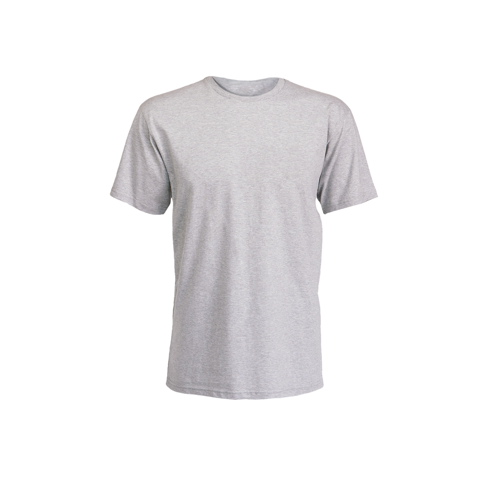Adult Unisex Back Logo Tee Grey Heather