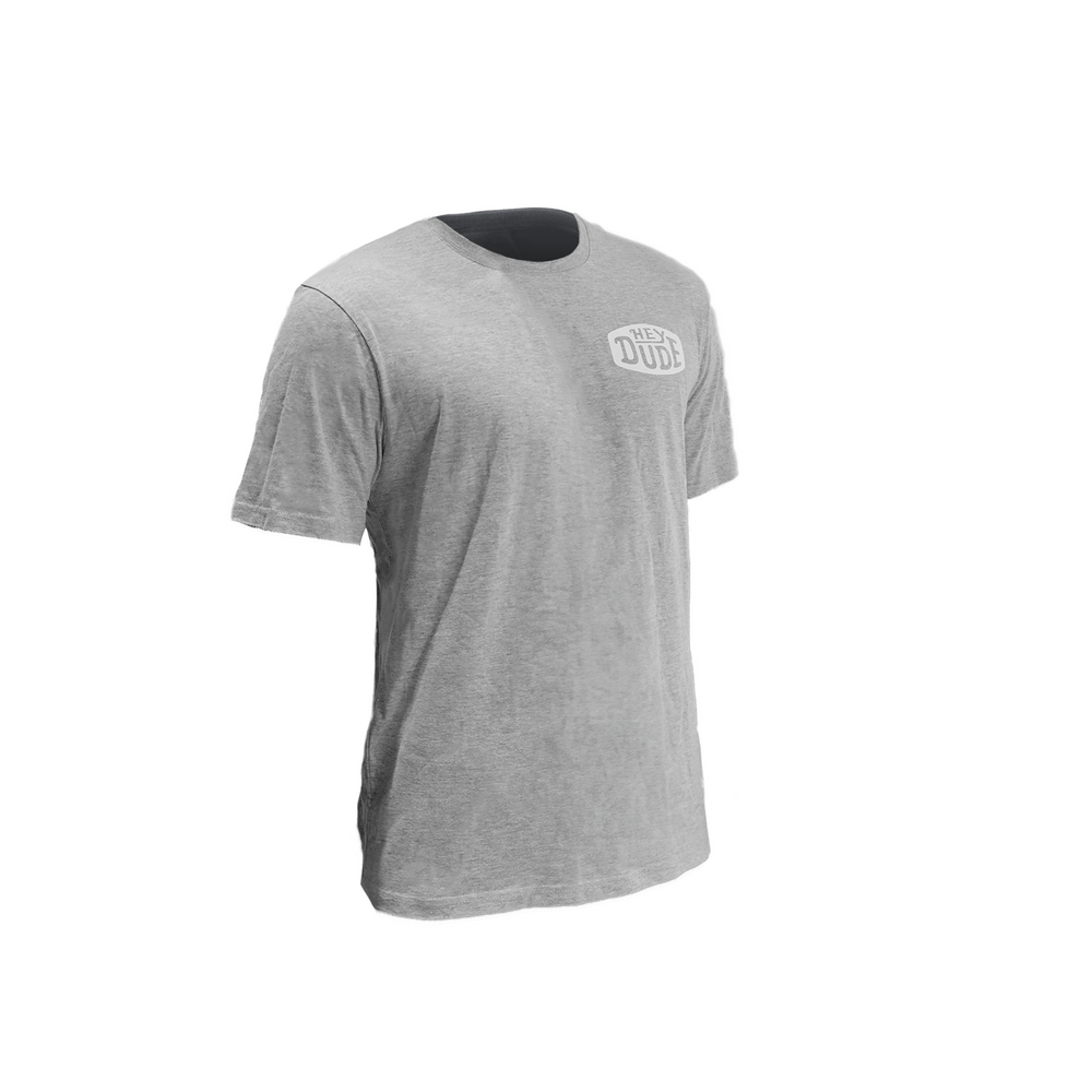Adult Unisex Tee Grey Menlange