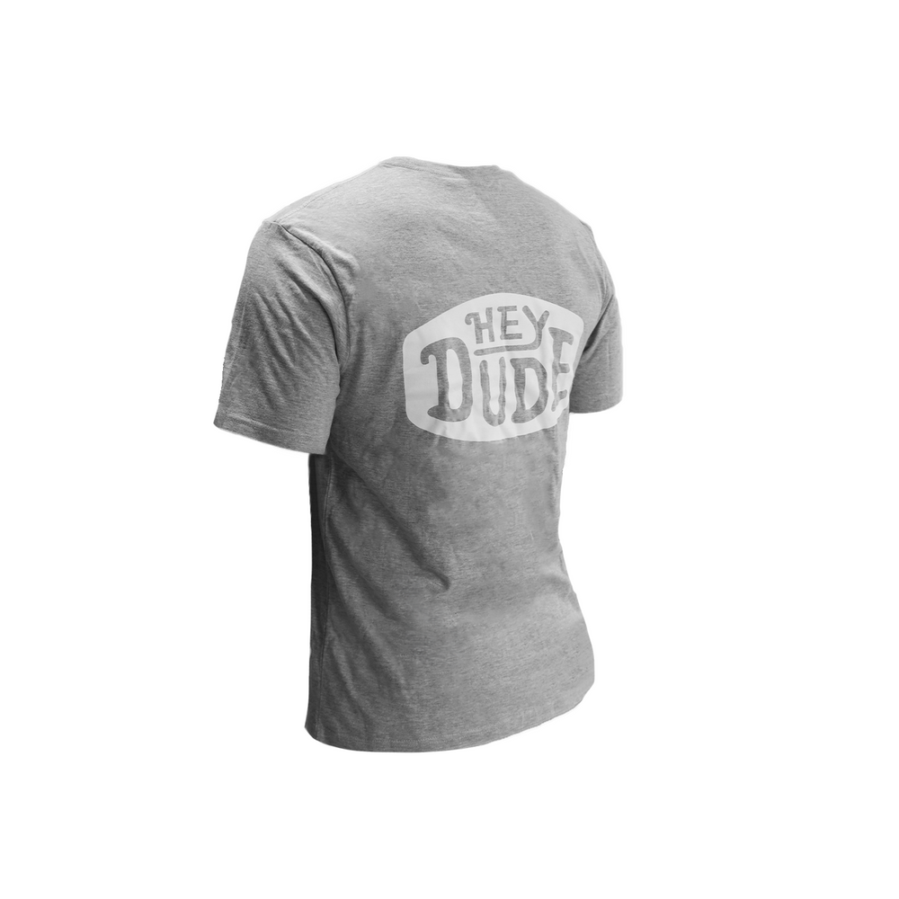 Adult Unisex Tee Grey Menlange