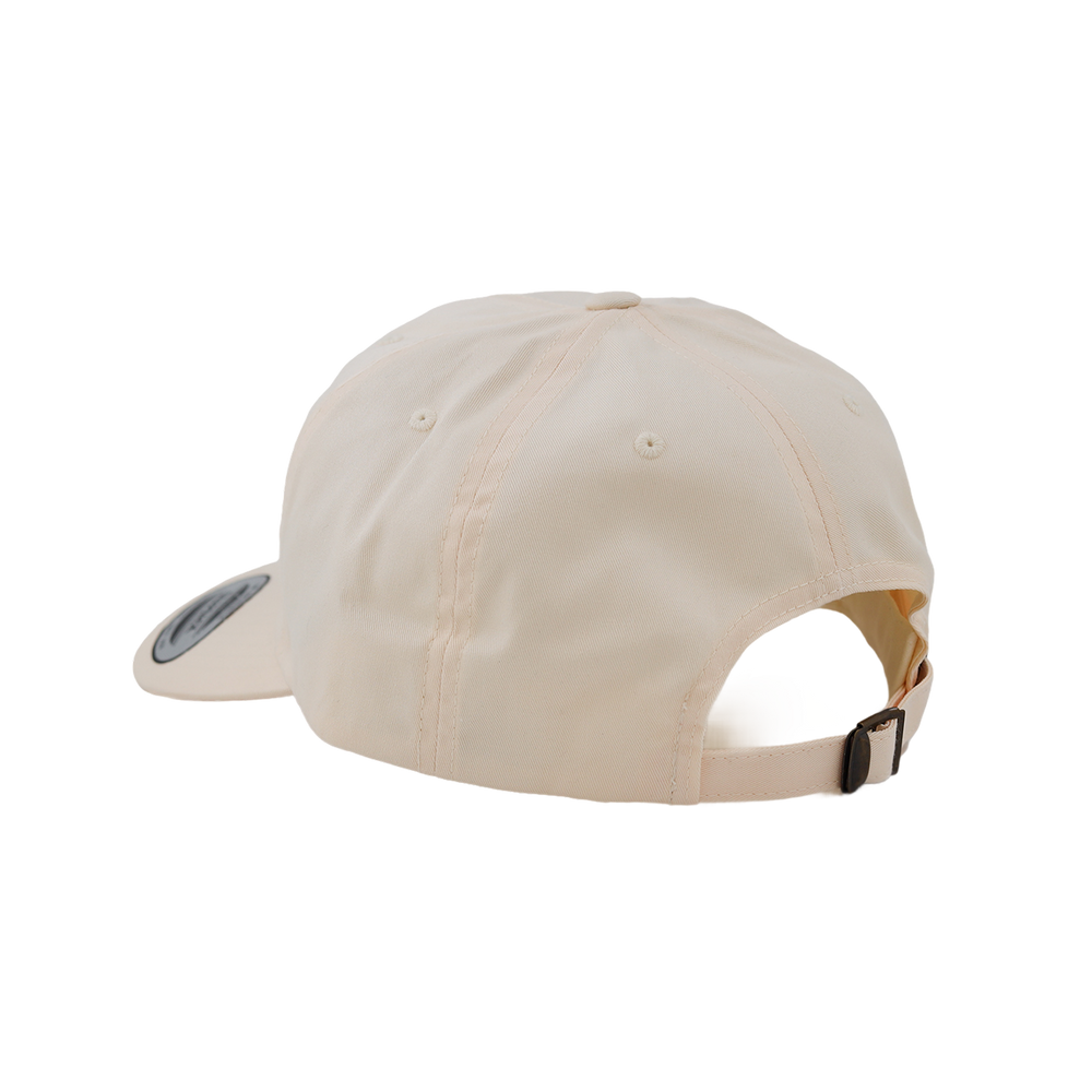 Unisex Cap-Stone Retro Unstructured With Brass Buckle Strap Adjustable Fit Stone