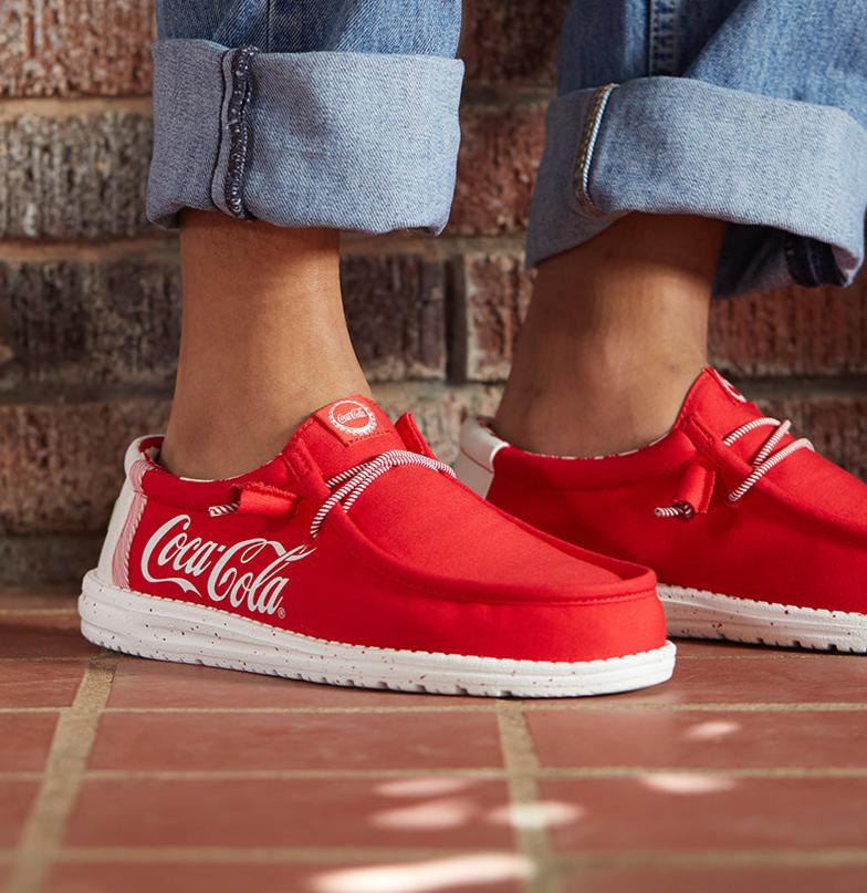 Men's Wally Coke True Red White