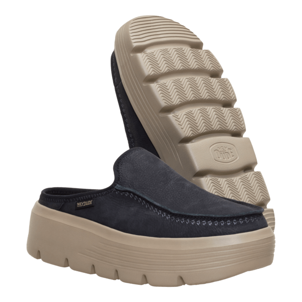 Austin Edge Leather - Black - Hey Dude South Africa