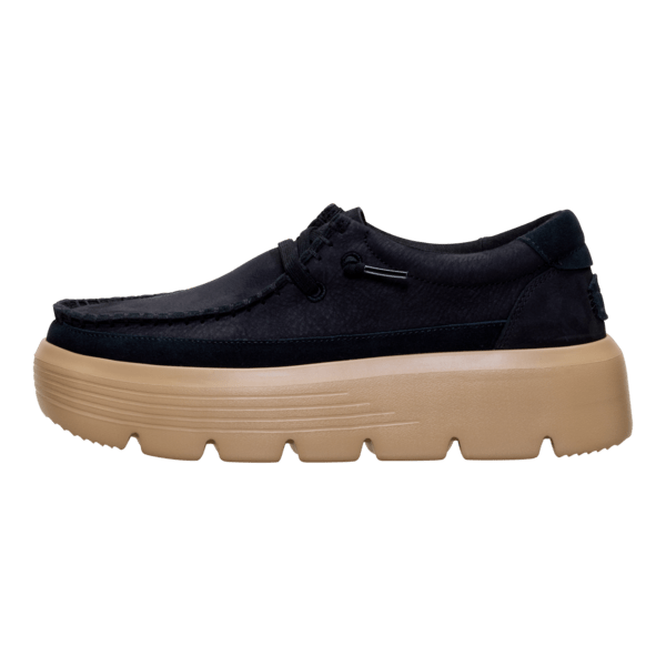 Austin Edge Ox Nubuck - Black - Hey Dude South Africa