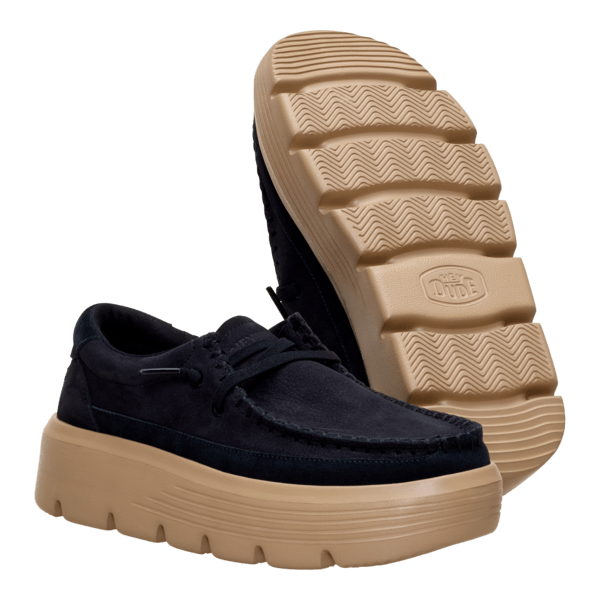 Austin Edge Ox Nubuck - Black - Hey Dude South Africa