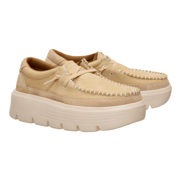 Austin Edge Ox Nubuck - Light Tan - Hey Dude South Africa