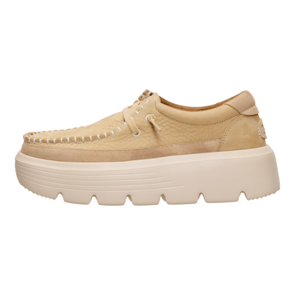 Austin Edge Ox Nubuck - Light Tan - Hey Dude South Africa