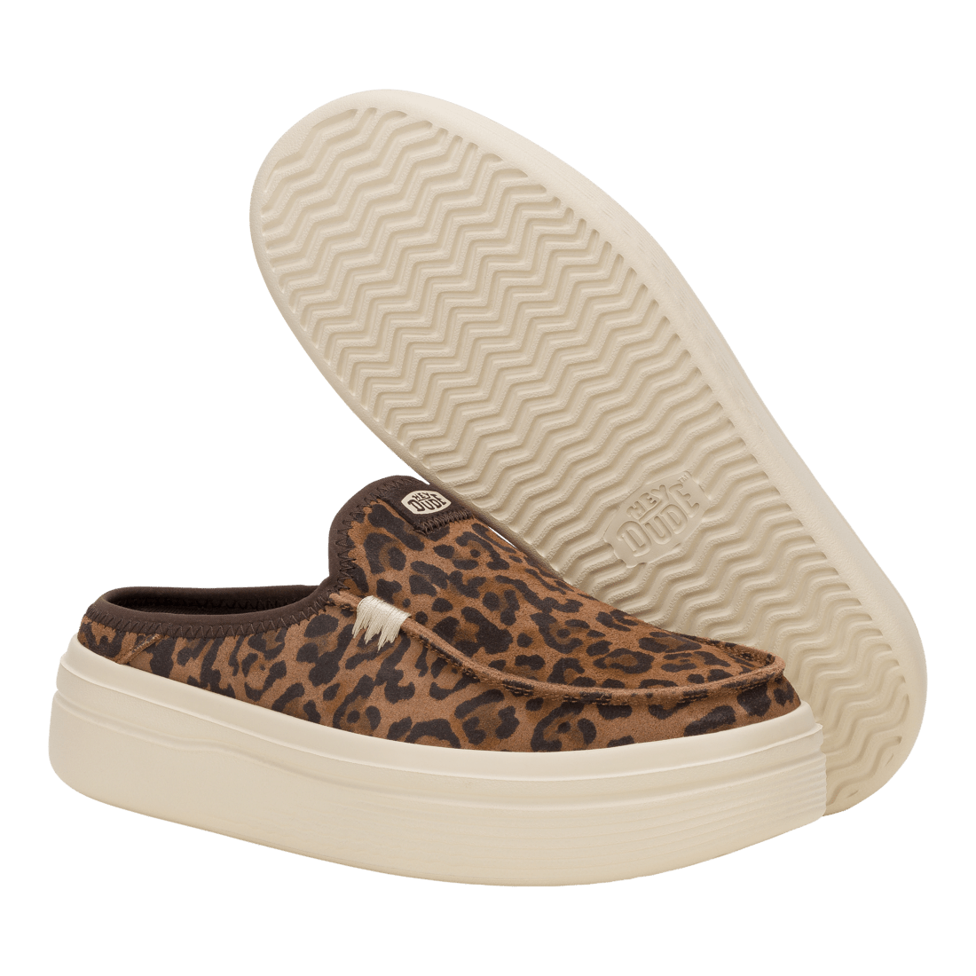 Austin Lift Classic - Brown Leopard - Hey Dude South Africa