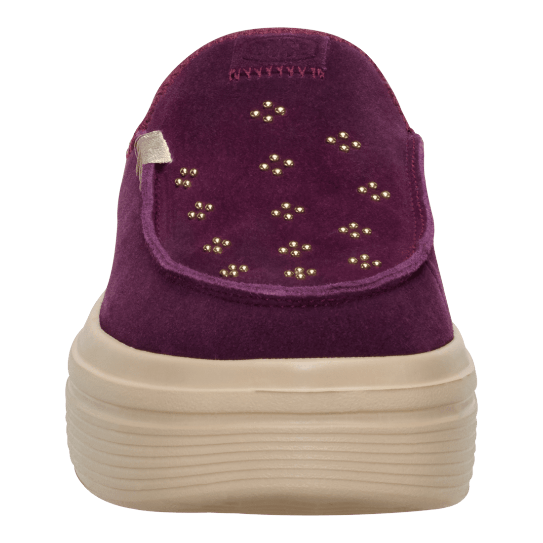 Austin Lift Suede Stud Fig Purple - Hey Dude South Africa