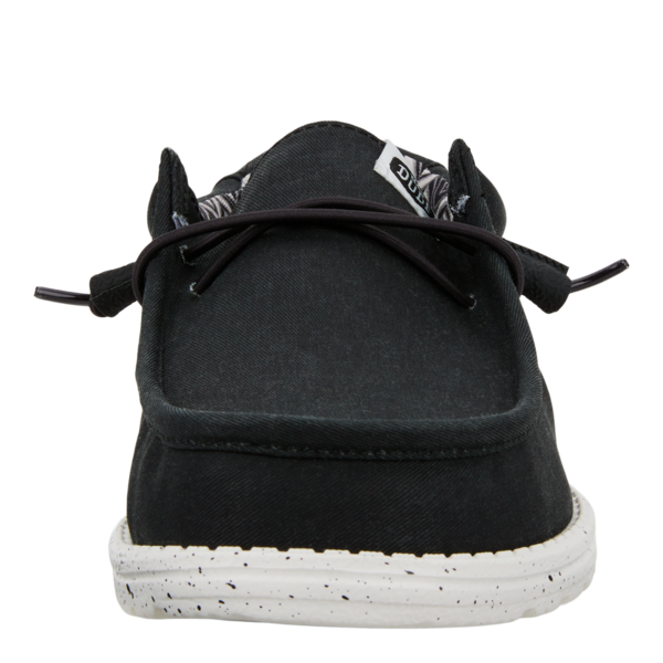 Wally Stretch Canvas Black White