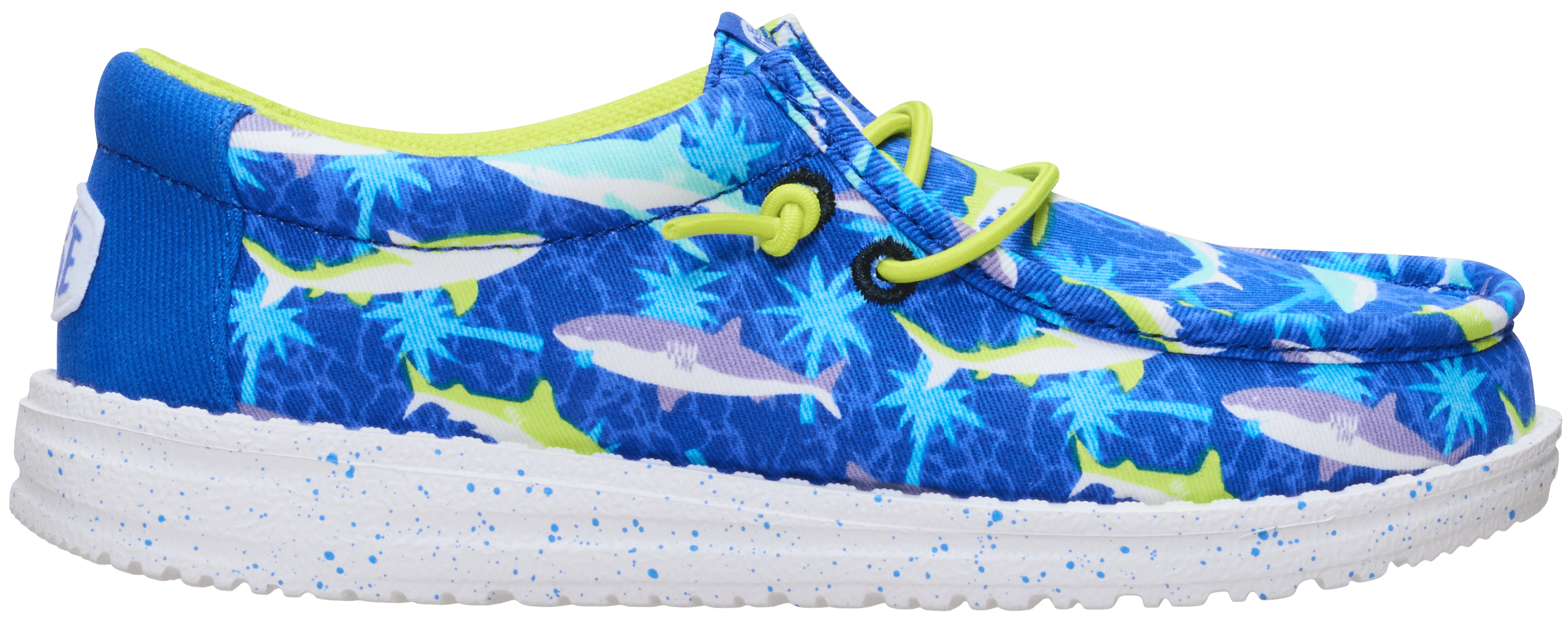 Boys Wally Shark Attack - Blue - Hey Dude South Africa