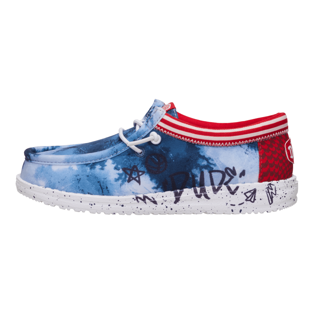 Boys Wally Y Varsity Navy/Red - Hey Dude South Africa