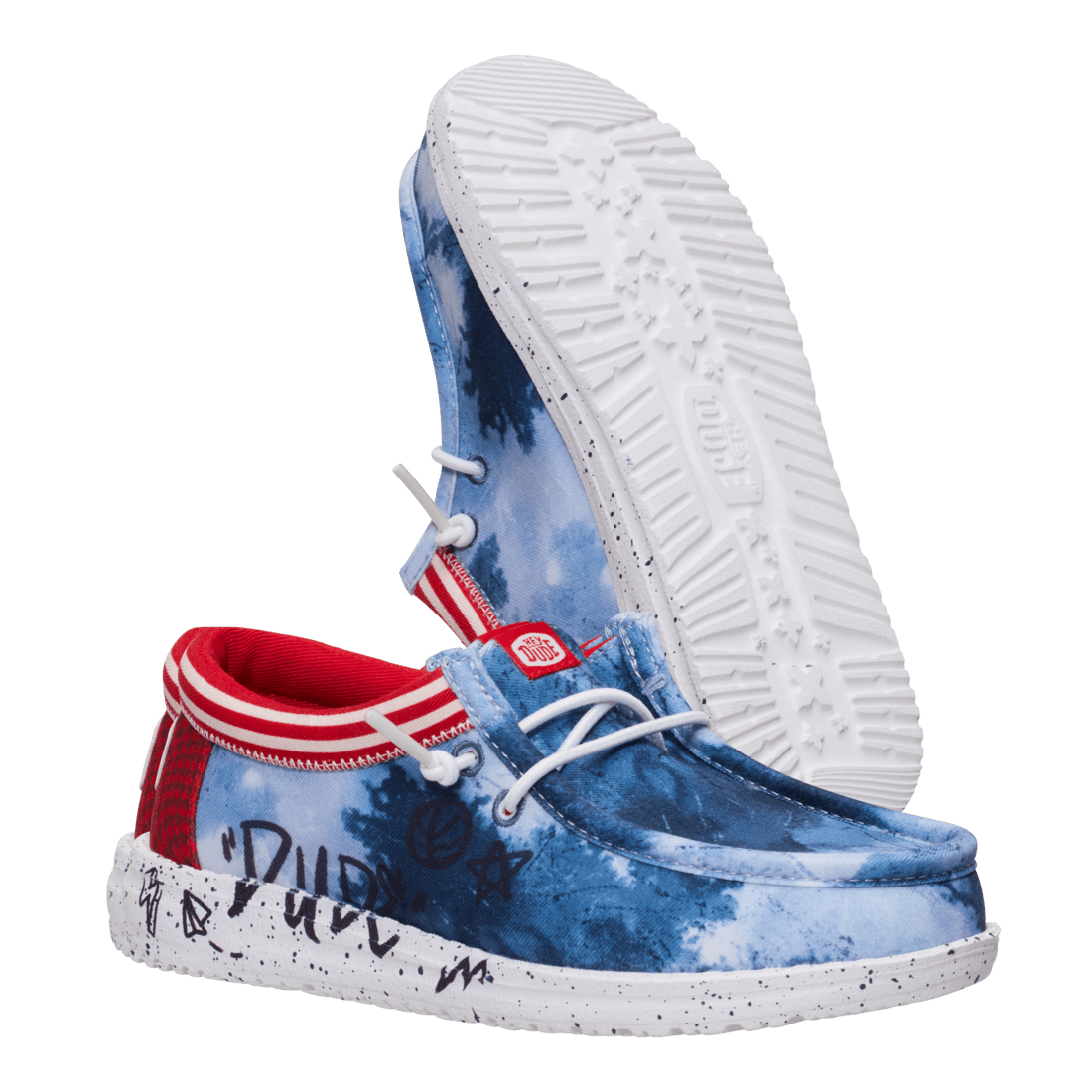 Boys Wally Y Varsity Navy/Red - Hey Dude South Africa