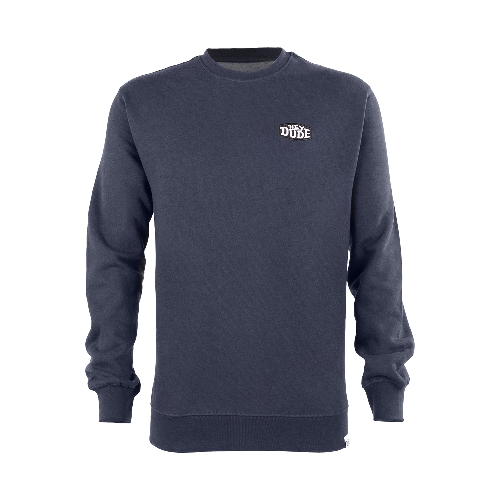 Buckle Logo Crew Navy - Hey Dude South Africa
