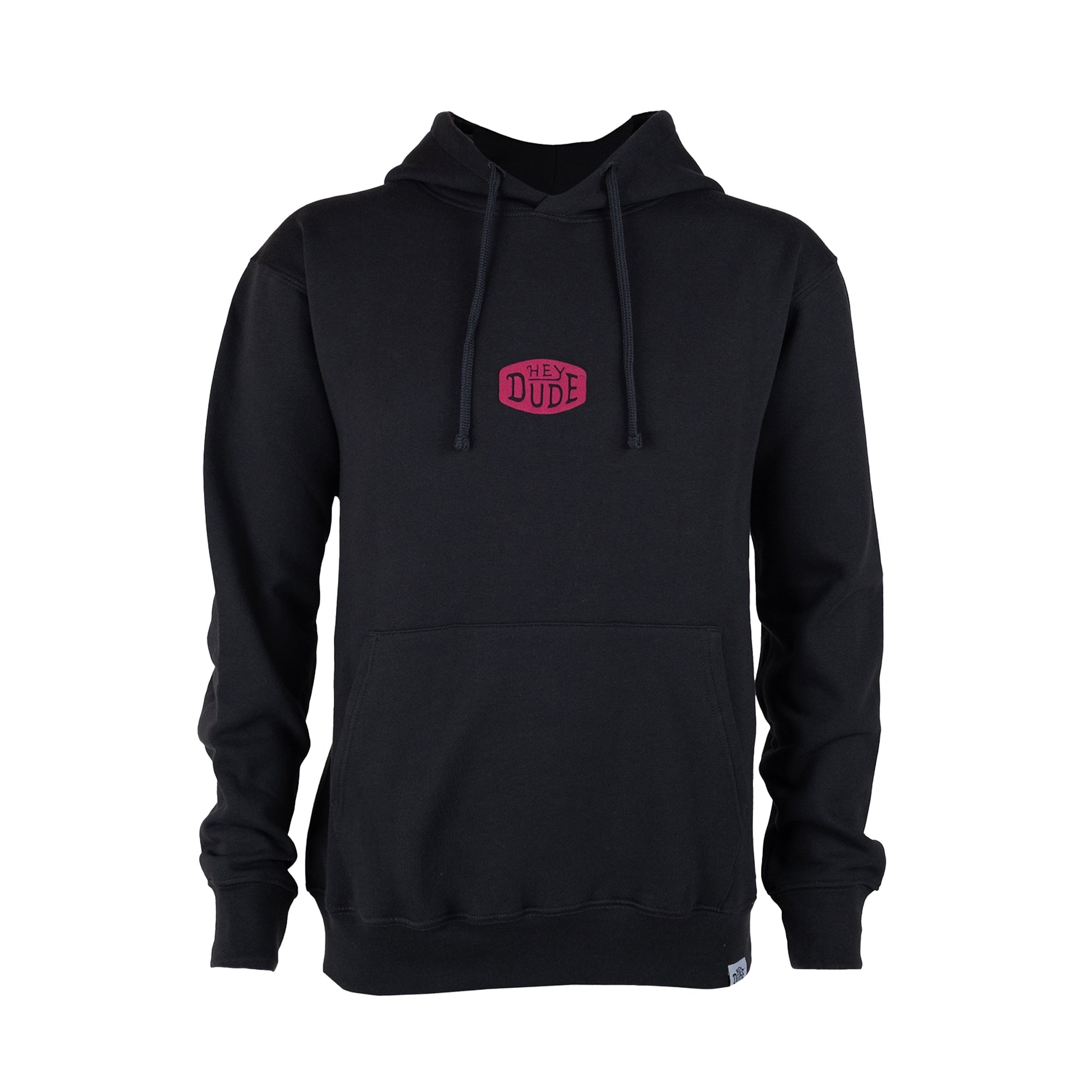 Buckle Logo Hood Black - Hey Dude South Africa