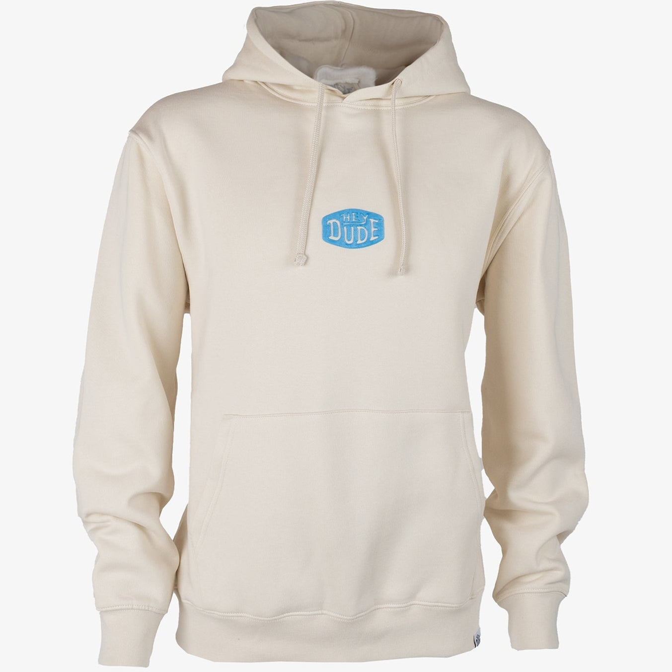 Buckle Logo Hood White - Hey Dude South Africa