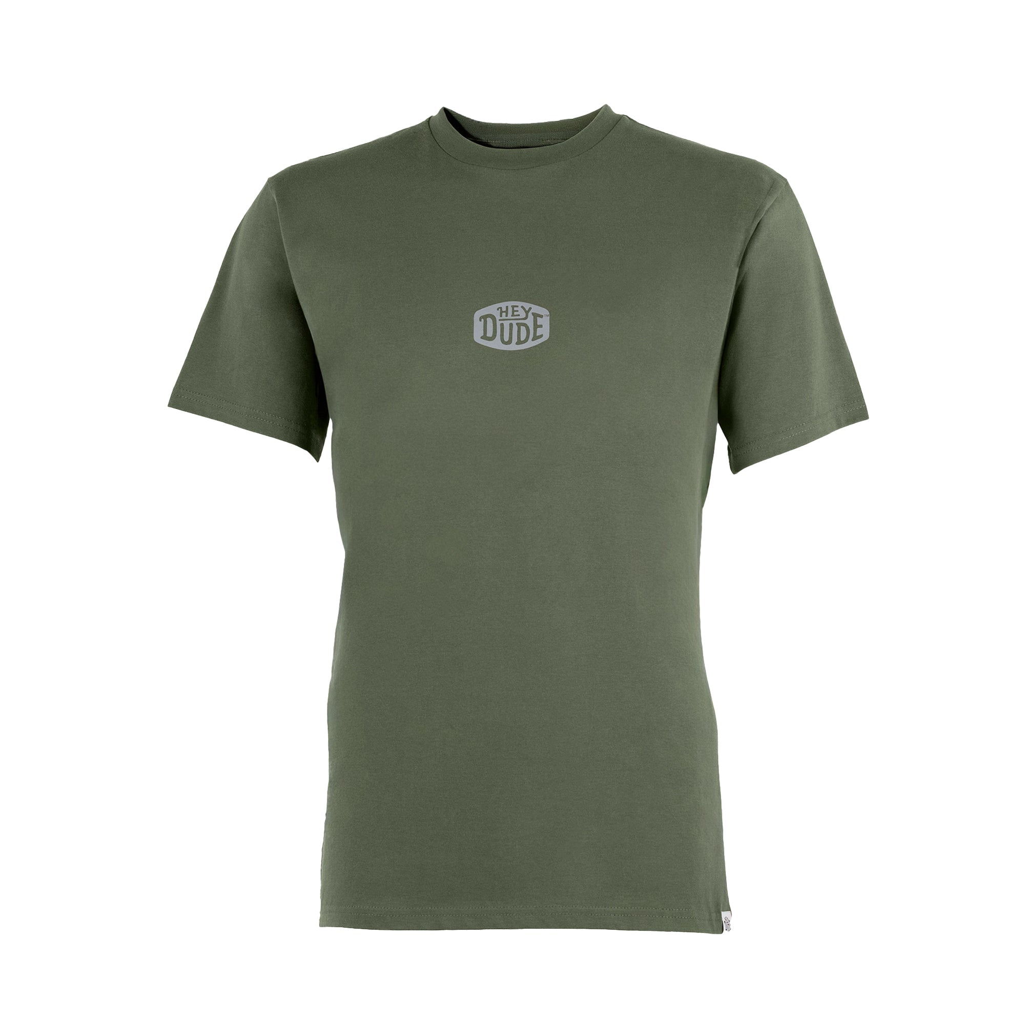 Buckle Logo Tee Olive - Hey Dude South Africa