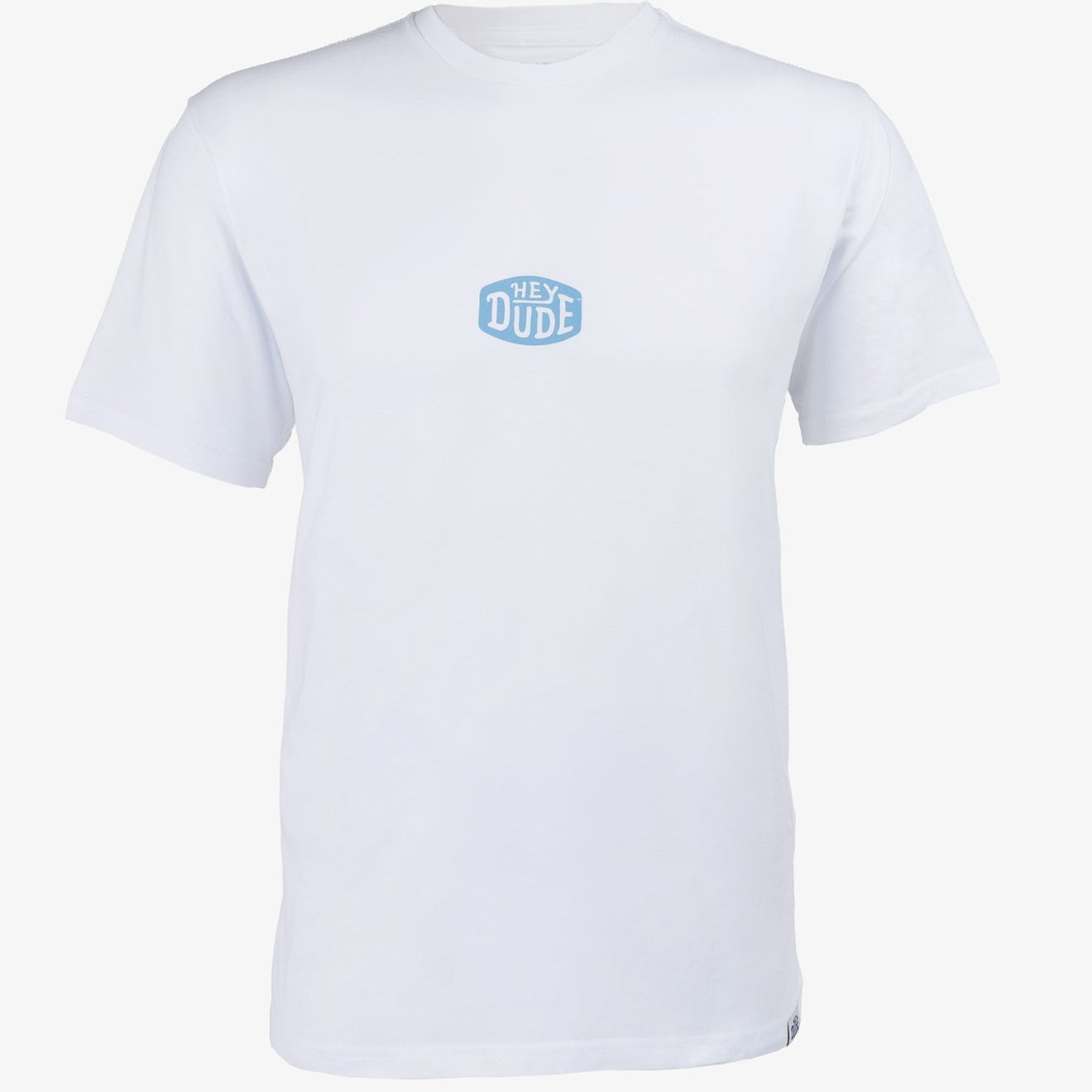 Buckle Logo Tee White - Hey Dude South Africa