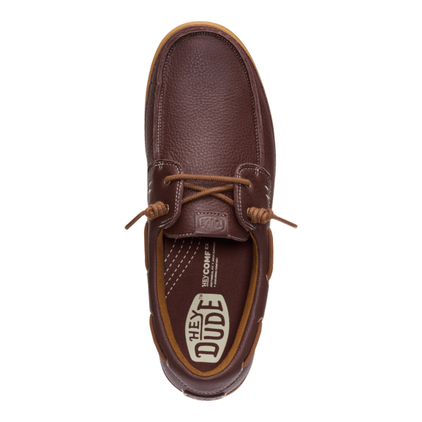 Harbor Lo Craft Leather - Shaved Brown - Hey Dude South Africa