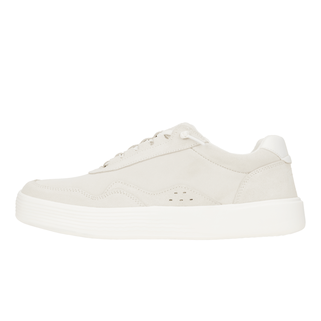 Hudson M Suede - Vintage White - Hey Dude South Africa