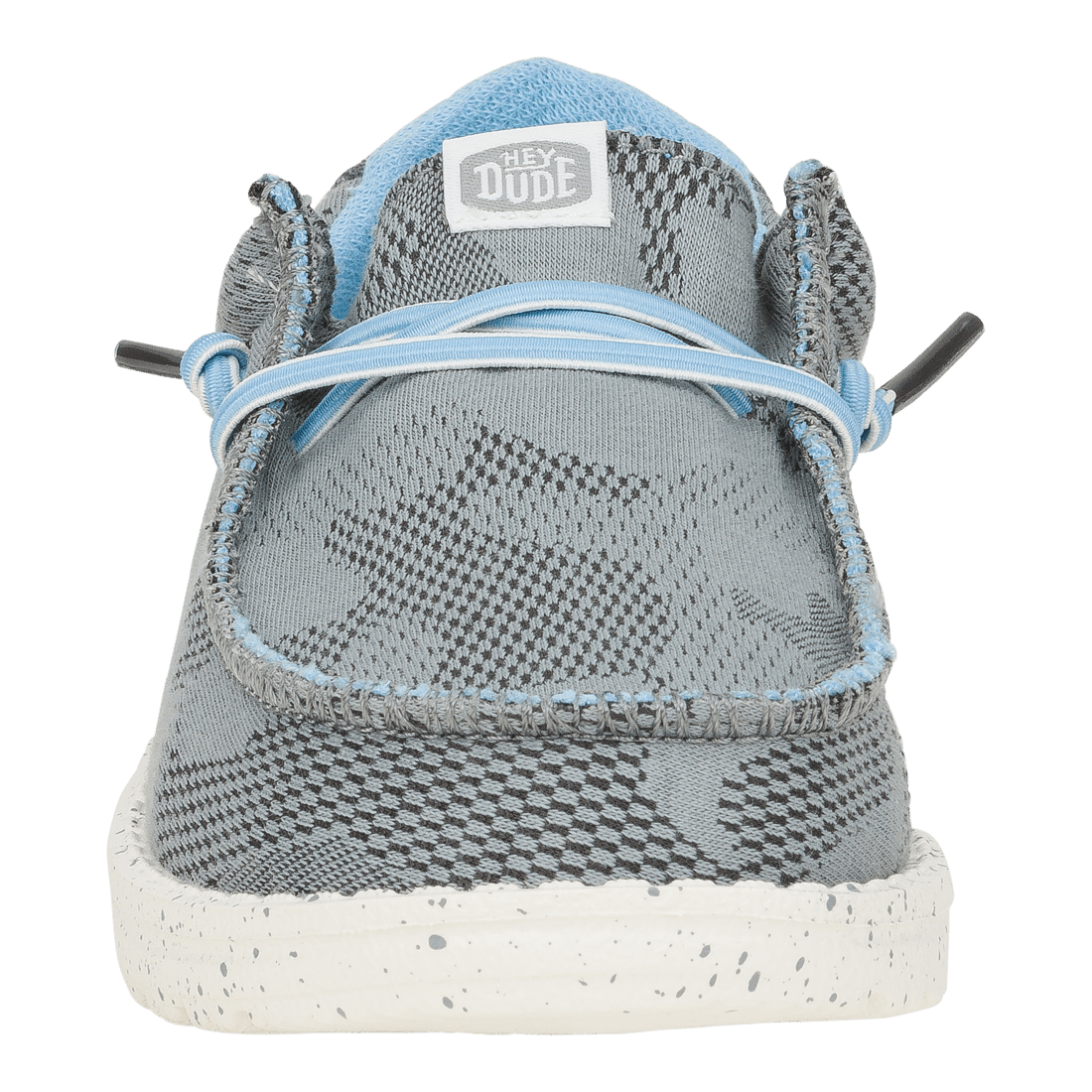 Kids Wally Y Camo Mesh Char Charcoal - Hey Dude South Africa