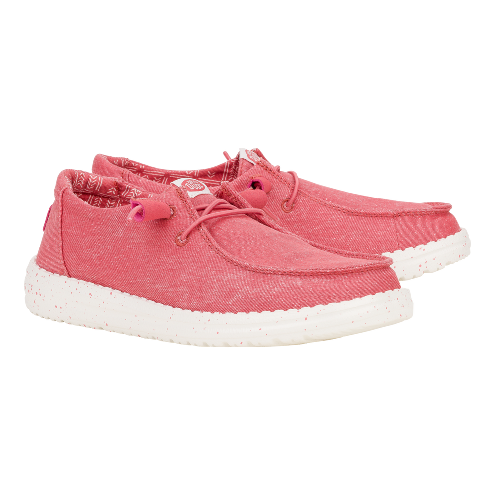 Women's Wendy Stretch Canvas  Washed Red