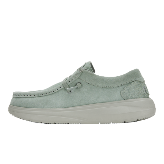 Womens Wendy Comf Suede  Sea Foam