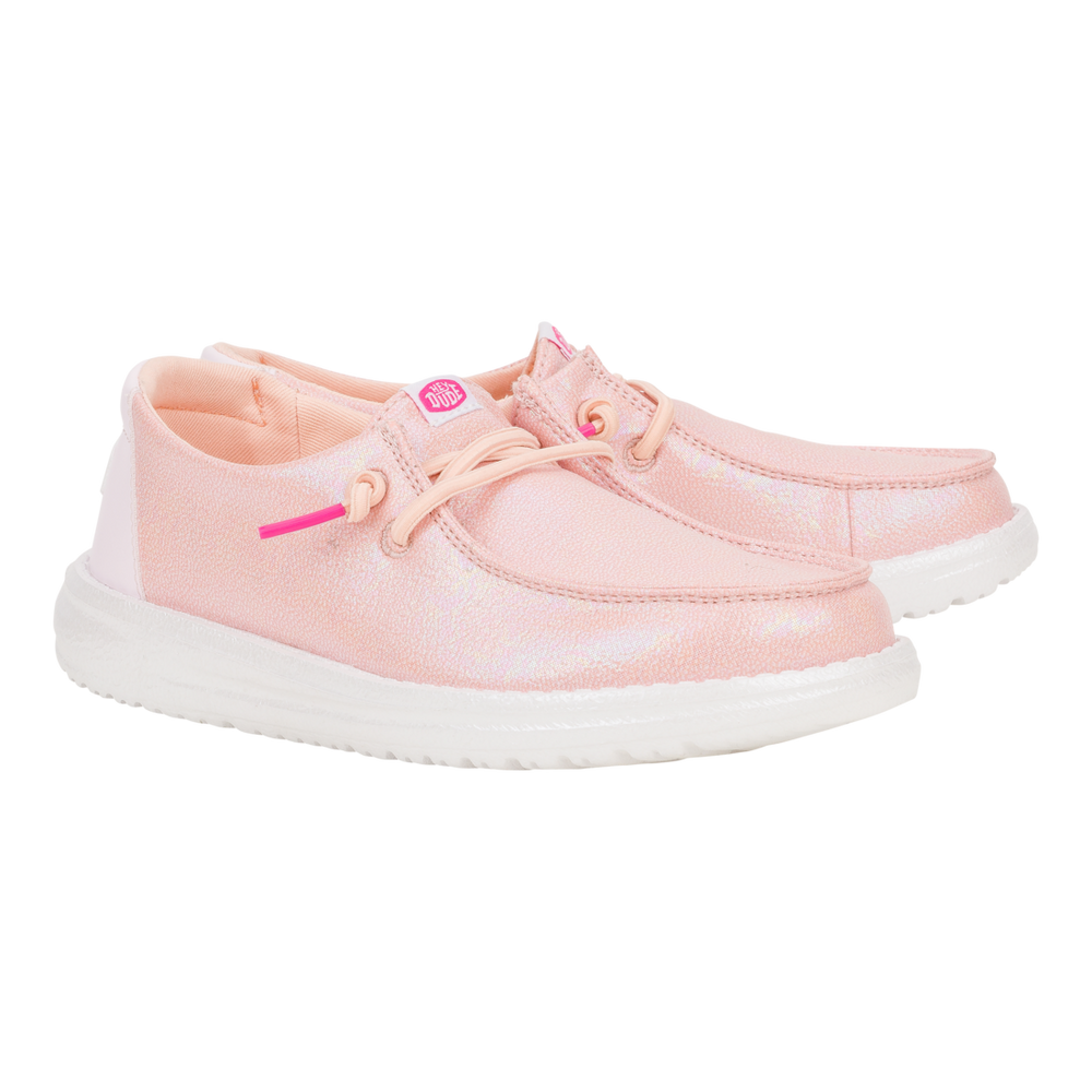 Kids Wendy Y Iridescent Sparkle Pink
