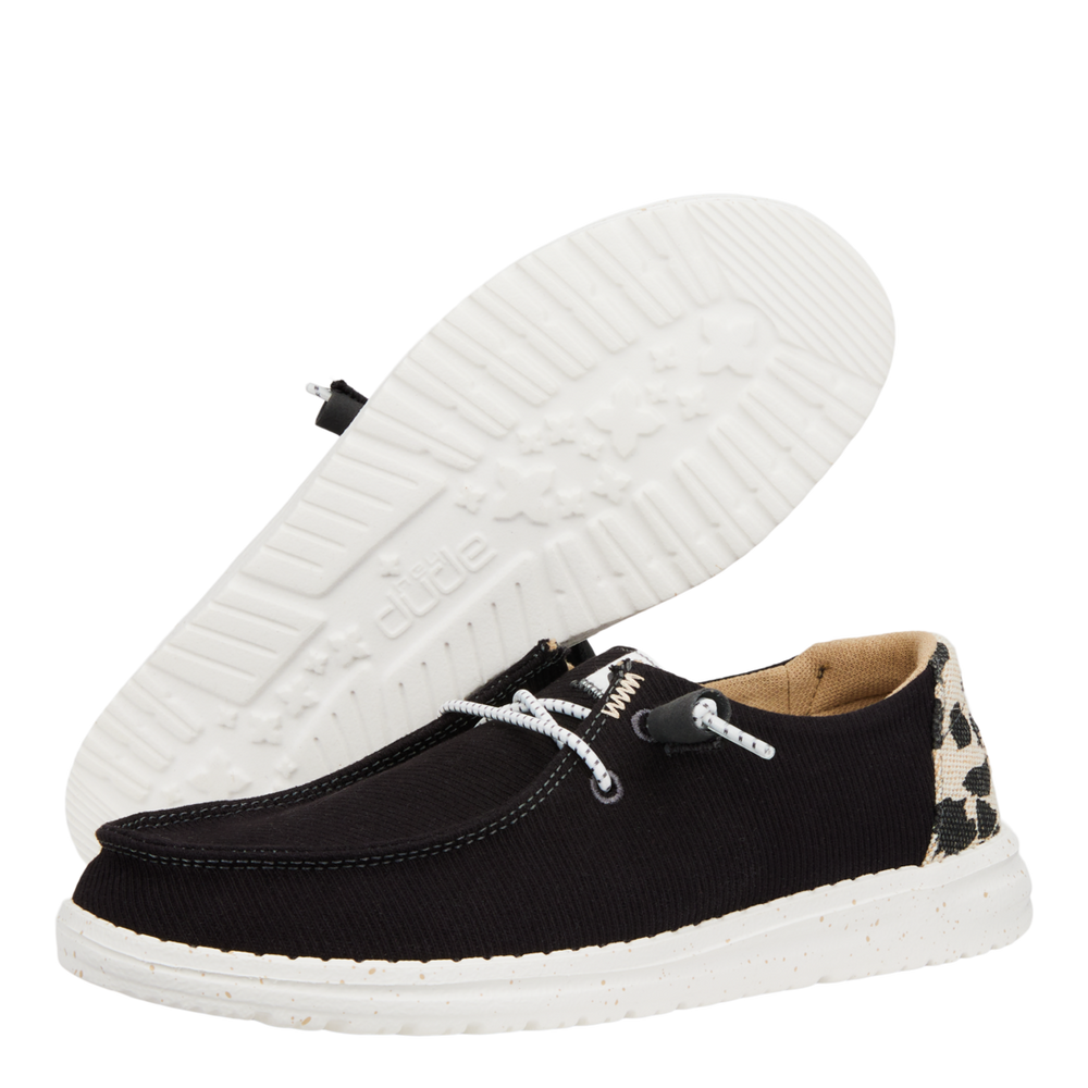 Women's Wendy Leopard Black Leopard