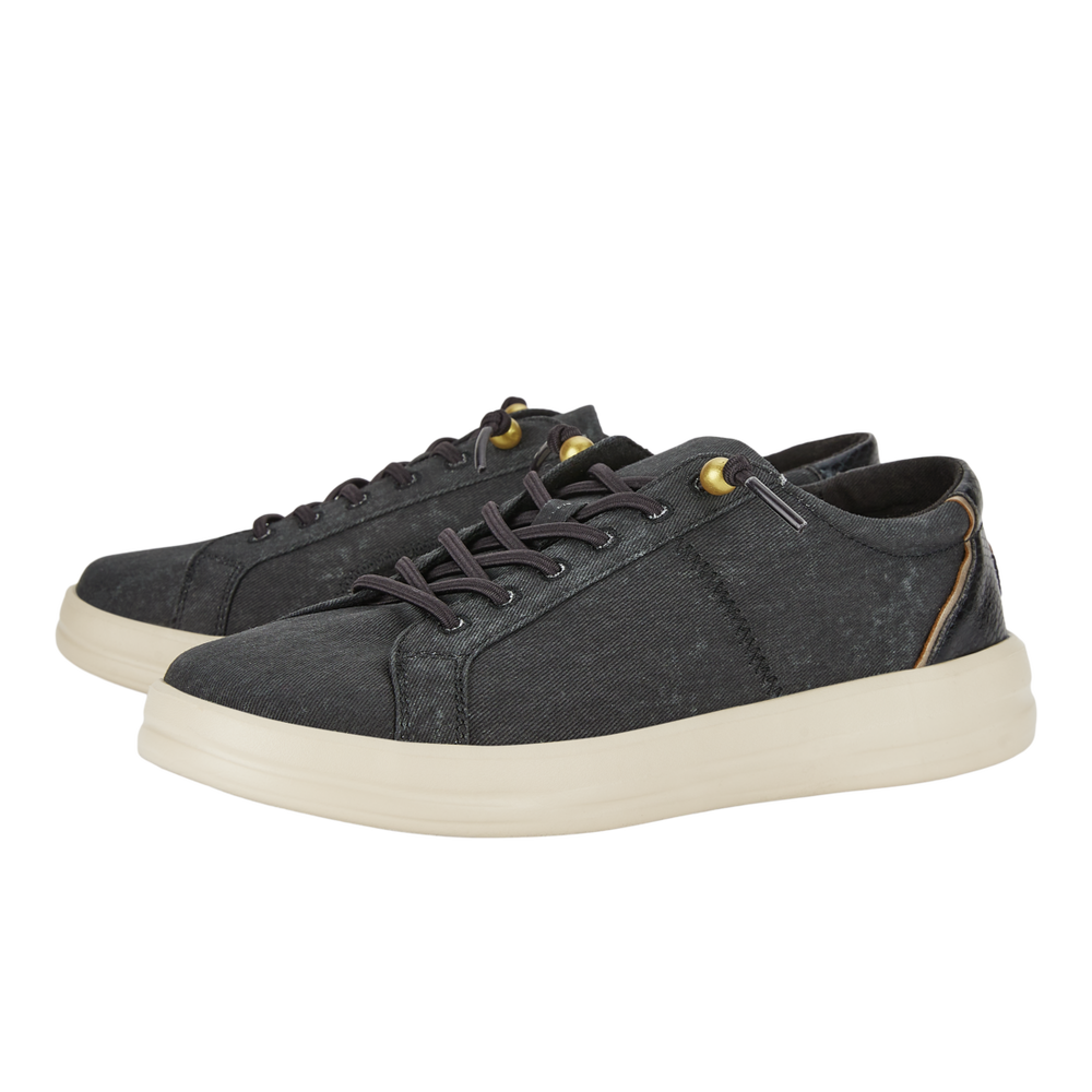 Women's Karina Classic Black Snake