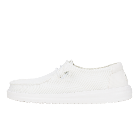 Womens Wendy Stretch Mesh White