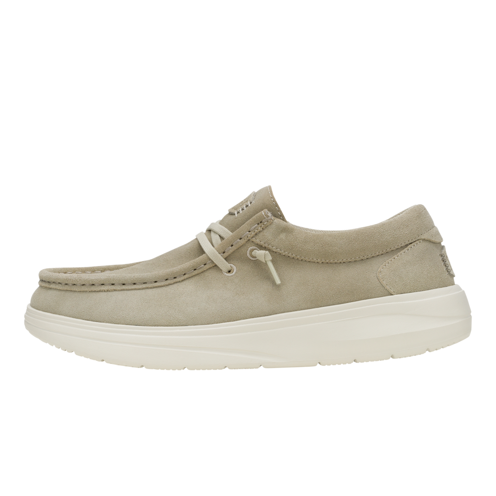 Men's Wally Comf Suede Stone Grey/Silver Birch