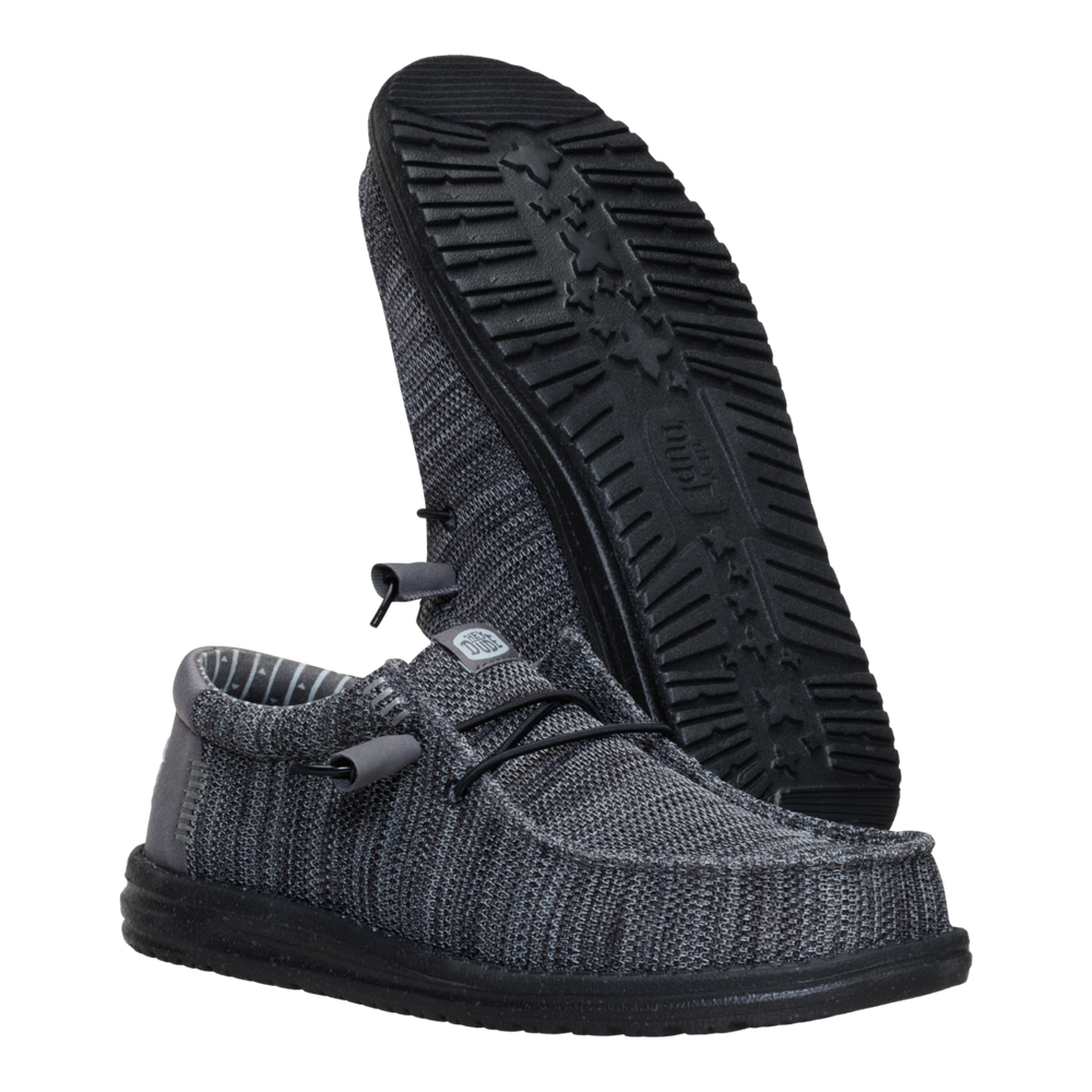 Men's Wally Stretch Sox Granite Grey/Black