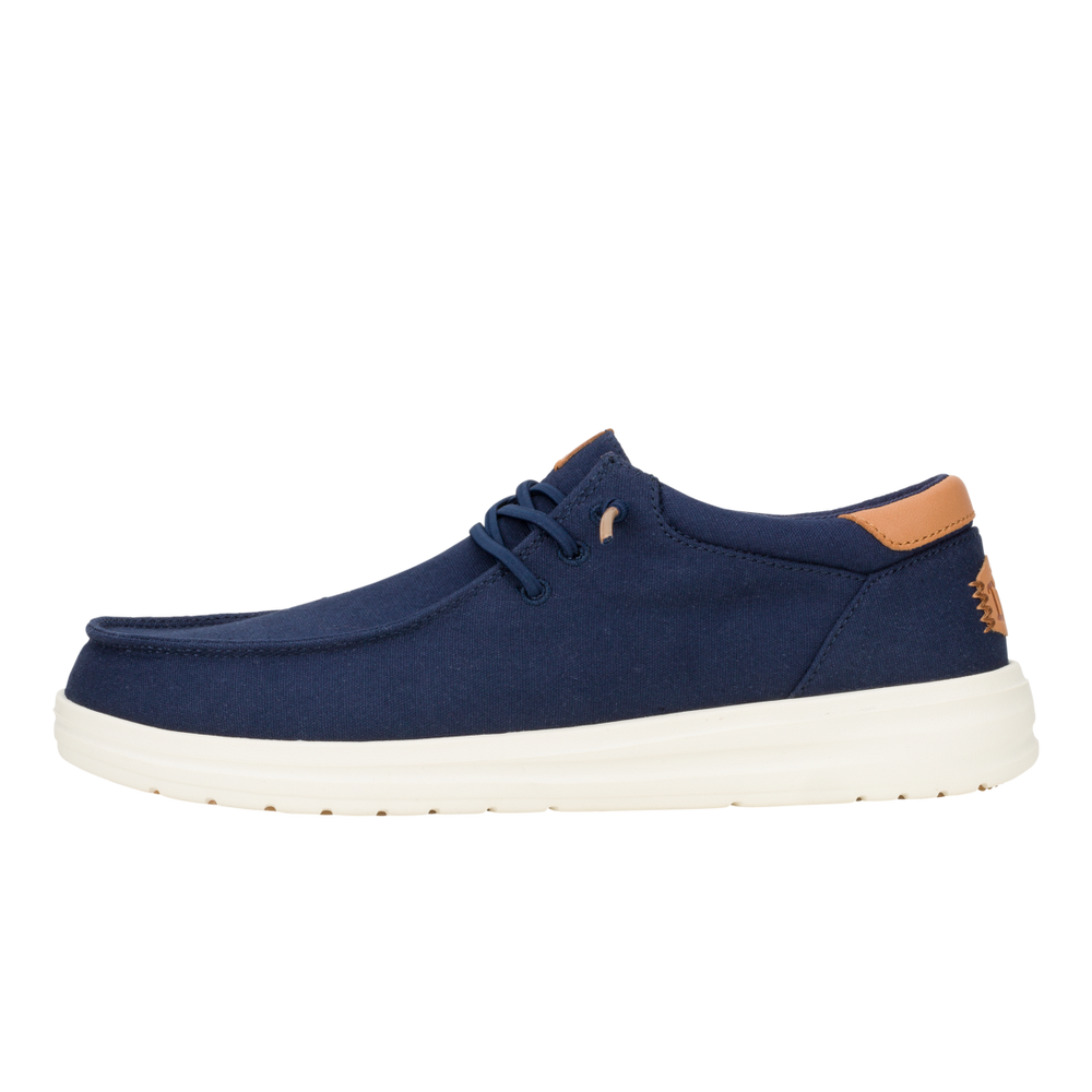 Men's Paul Canvas Navy Blazer