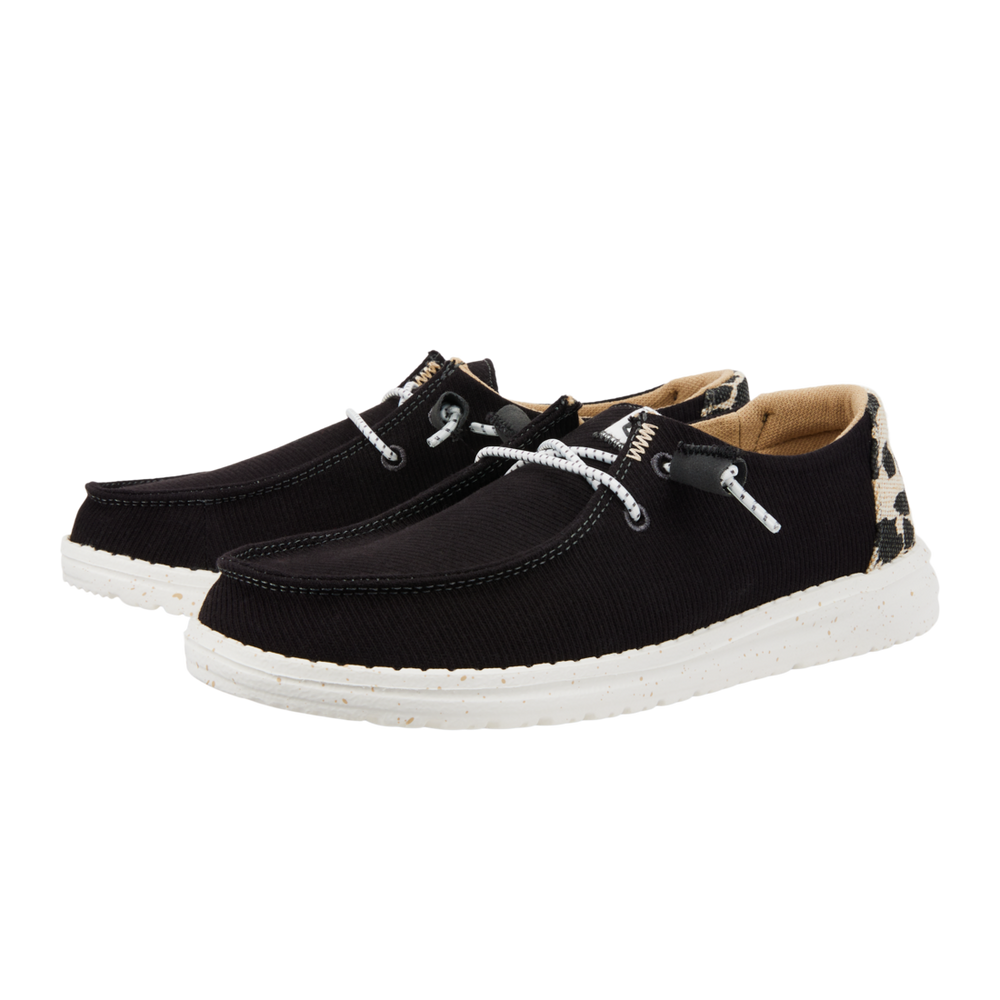 Women's Wendy Leopard Black Leopard