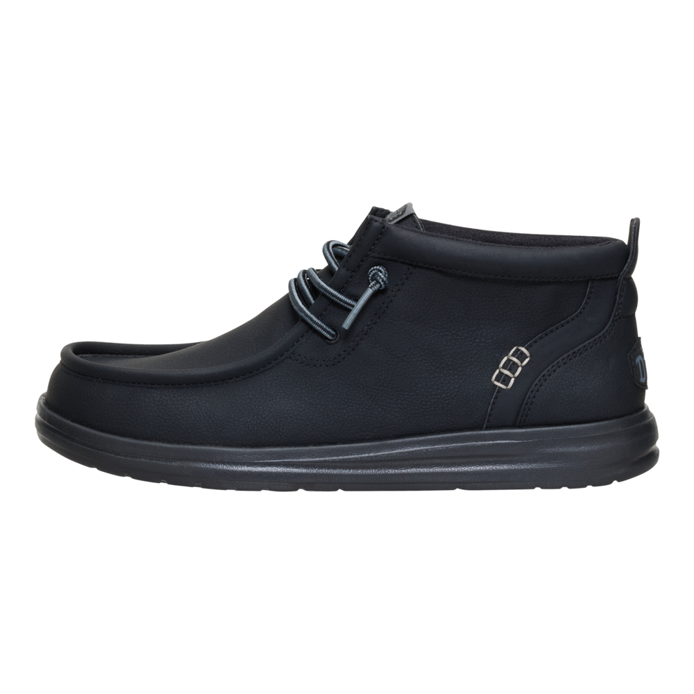 Men's Wally Mid GripR Black/Black