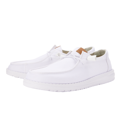 Womens Wendy Canvas  White