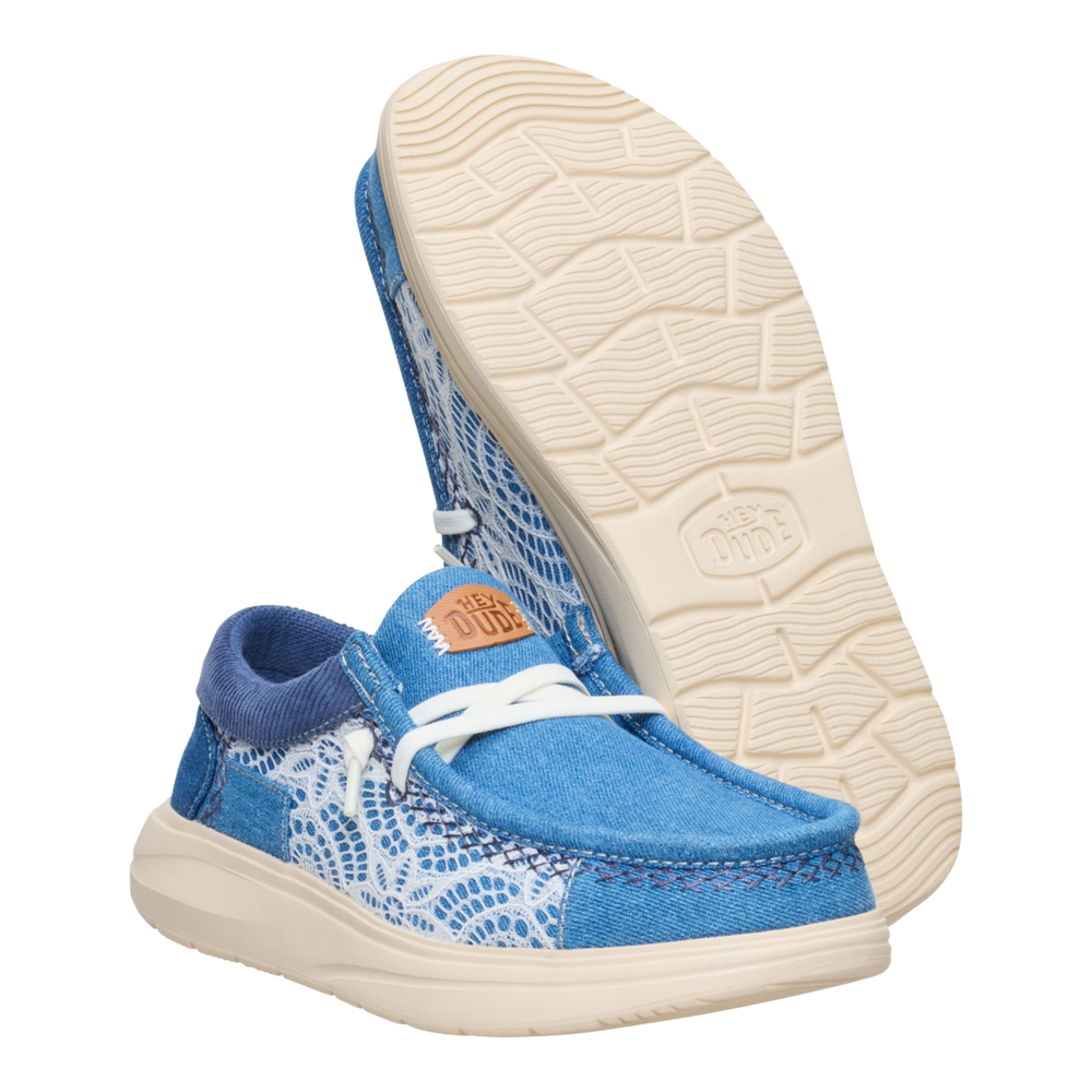 Women's Wendy COMF Patchwork Blue Denim