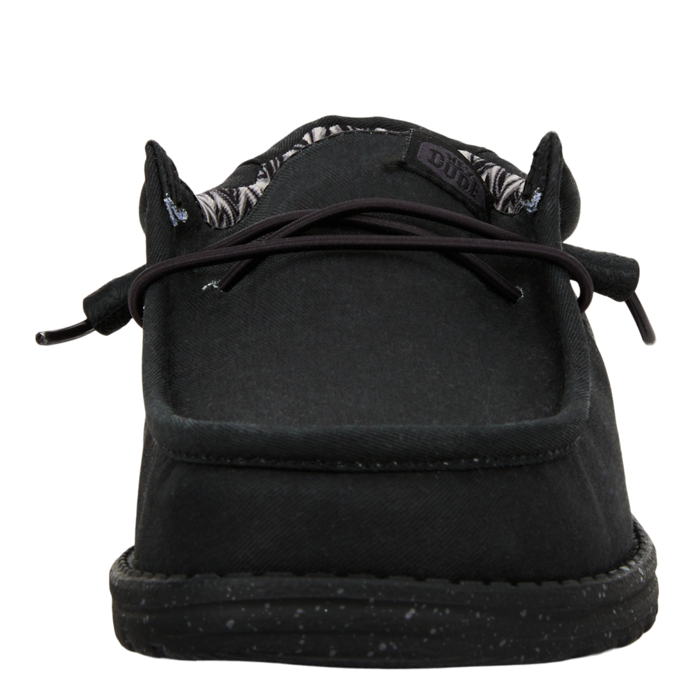 Men's Wally Stretch Canvas Black/Black