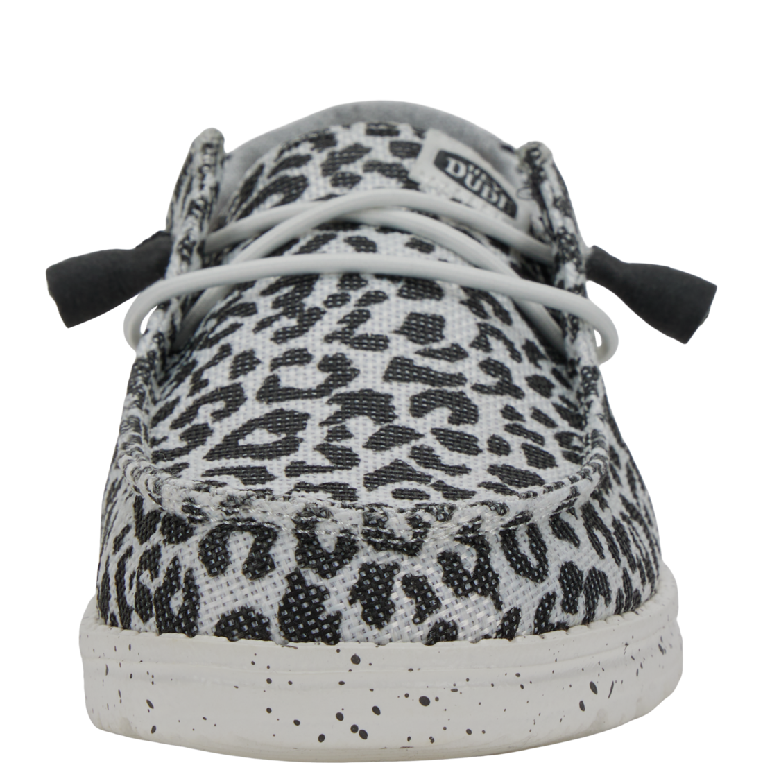 Womens Wendy Leopard Black Grey