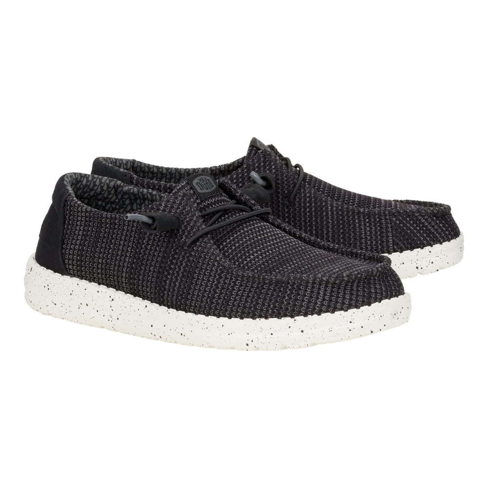Women's Wendy Stretch Mesh Black White