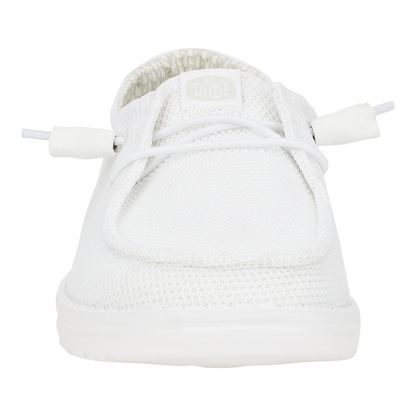 Womens Wendy Stretch Mesh White