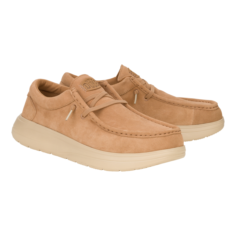 Men's Wally Comf Suede Tobacco Brown/Irish Cream