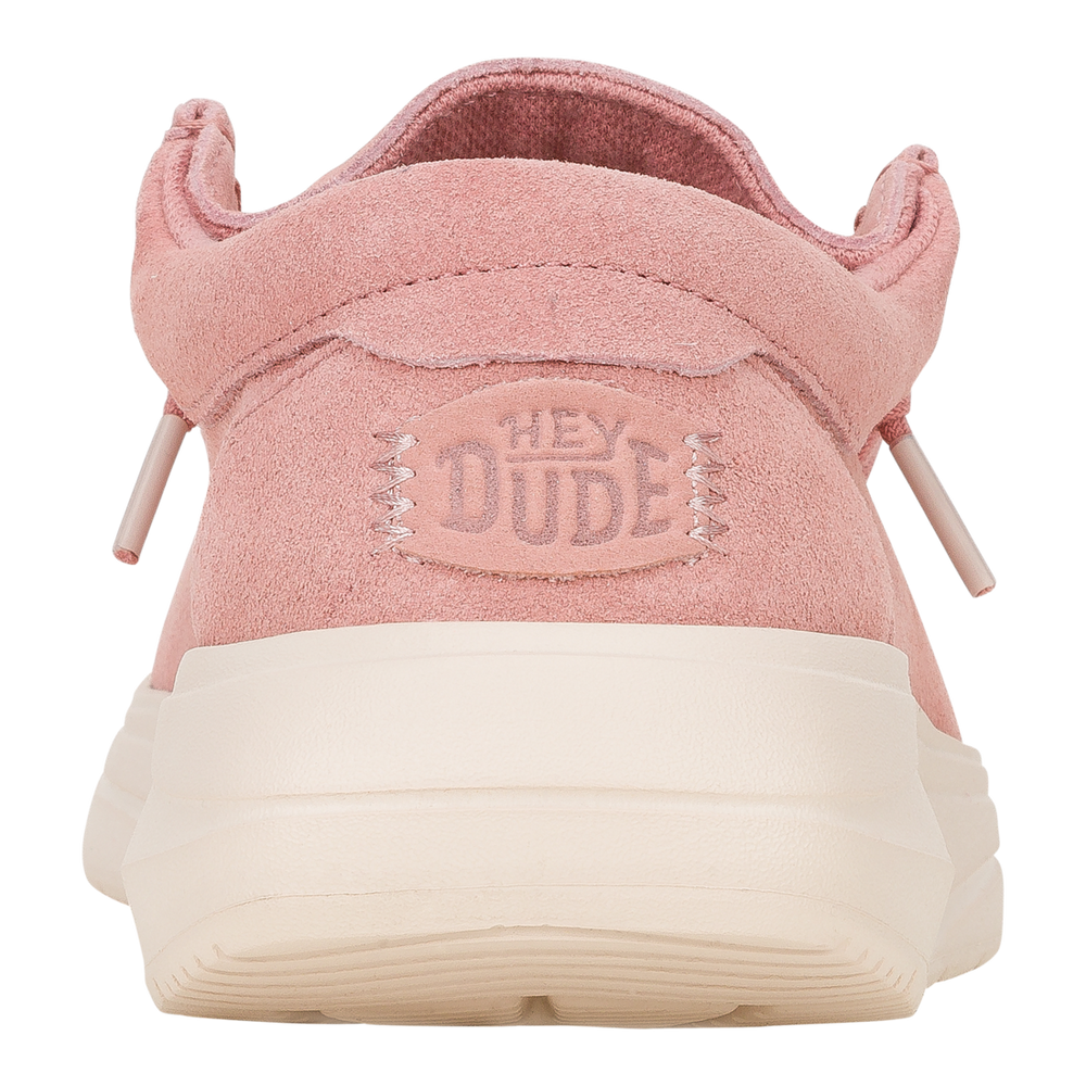Women's Wendy Comf Suede Rose Pink/Whisper Pink