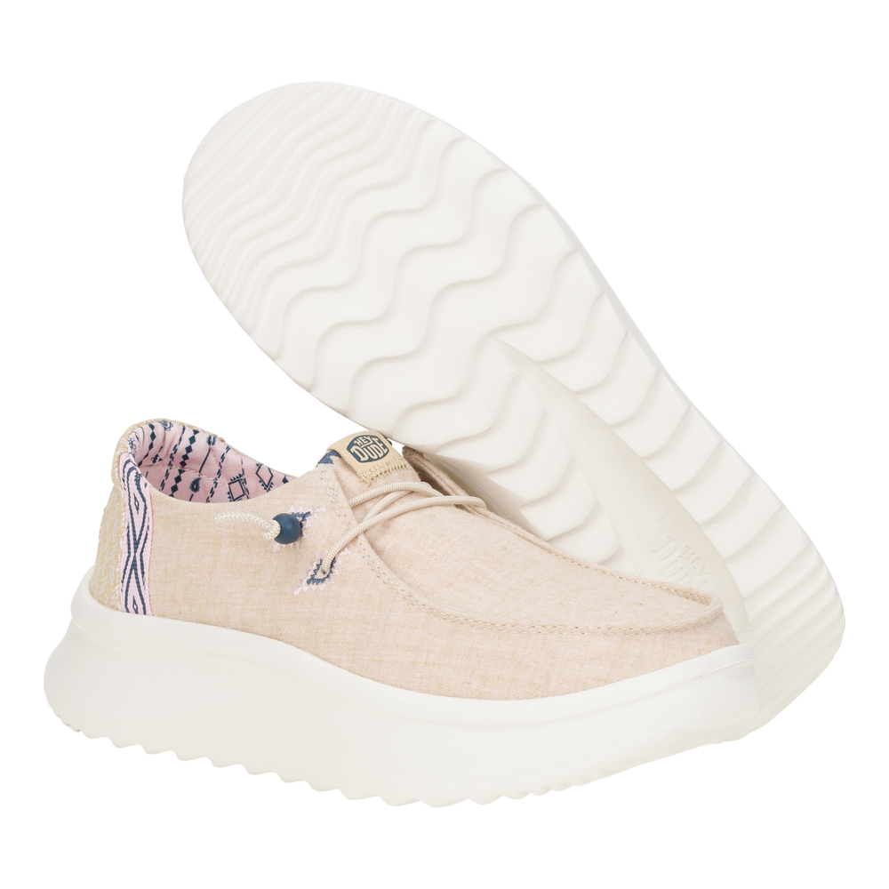 Women's Wendy Peak Chambray Woven Tan