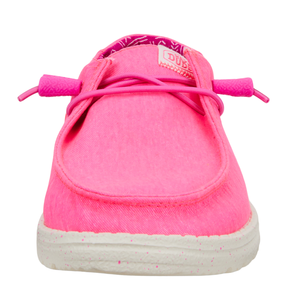 Women's Wendy Canvas  Neon Pink